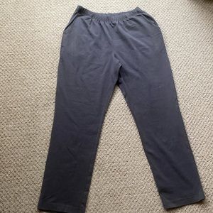 Women’s LL Bean Pants in Grey. Size Medium Petite.